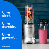 NutriBullet Ultra Deluxe blender 1200W silver, imported from the UK