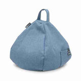 iBeani blue denim beanbag stand for tablets (British brand)