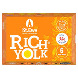 St. Ewe Rich Yolk Free Range Eggs 6 per pack GOODS M&S