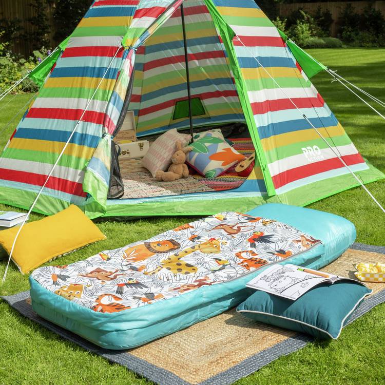 Chad Valley animal air bed for sleepovers (British brand)