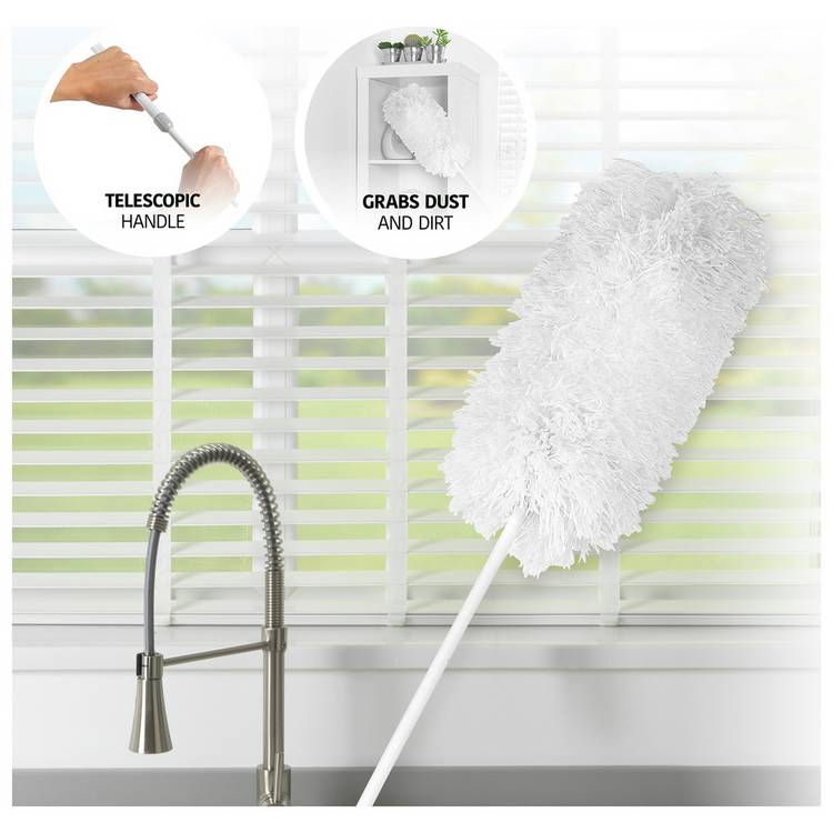 Kleeneze extendable microfibre fluffy duster - British product