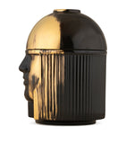 GINORI 1735 porcelain diffuser holder with gold drip, 15cm high, UK version
