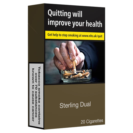 Sterling Dual Cigarettes x20 GOODS Sainsburys   