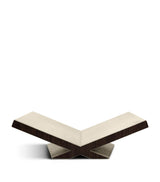 Harrods Assouline Walnut Leather Classic Culture Bookstand- Buy online at McGrocer