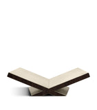 Assouline walnut leather classic culture bookstand - British product