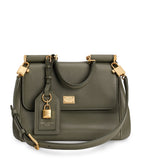 Dolce&Gabbana My Sicily calfskin top-handle bag, imported from the UK