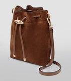Jimmy Choo Mini Suede Cinch Bucket Bag (British brand)