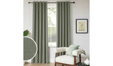 Argos Habitat Blackout Eyelet Curtains Green 117x137cm- Buy online at McGrocer