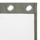 Habitat blackout eyelet curtains green 117x137cm, imported from the UK