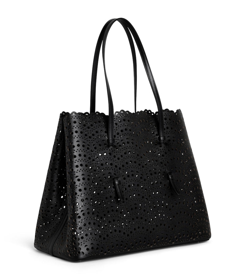 Alaïa Mina Vienne top handle bag in leather, imported from the UK