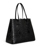 Alaïa Mina Vienne top handle bag in leather, imported from the UK