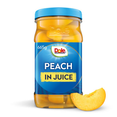 Dole peach slices in juice 665g, UK version
