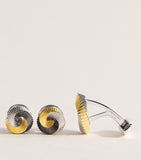 Tateossian Mobius knot cufflinks and studs set (British brand)