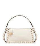 Valentino Garavani small leather Rockstud shoulder bag (British brand)