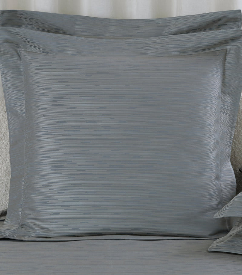 Frette Stardust jacquard square pillowcase 65cm, imported from the UK