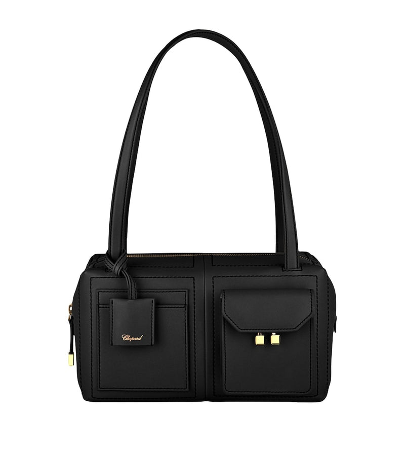 Chopard Ice Cube calfskin shoulder bag, imported from the UK