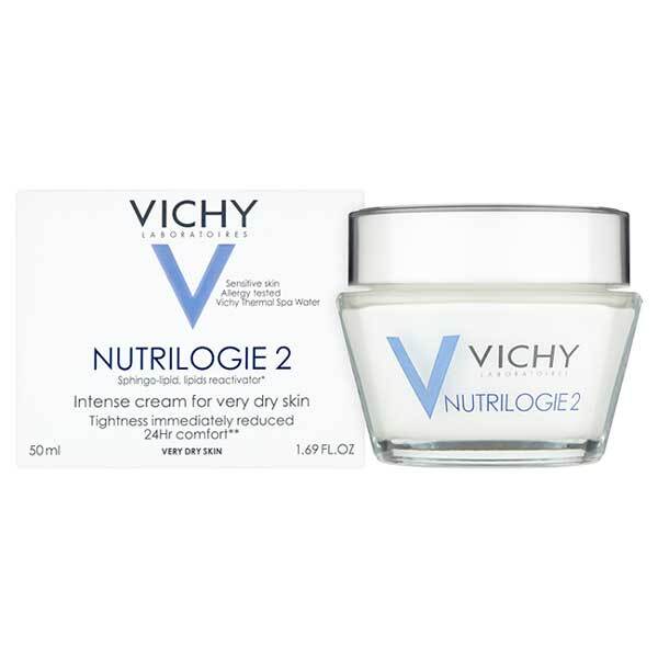 VICHY Nutrilogie Intense Moisturiser for Very Dry Skin 50ml GOODS Superdrug
