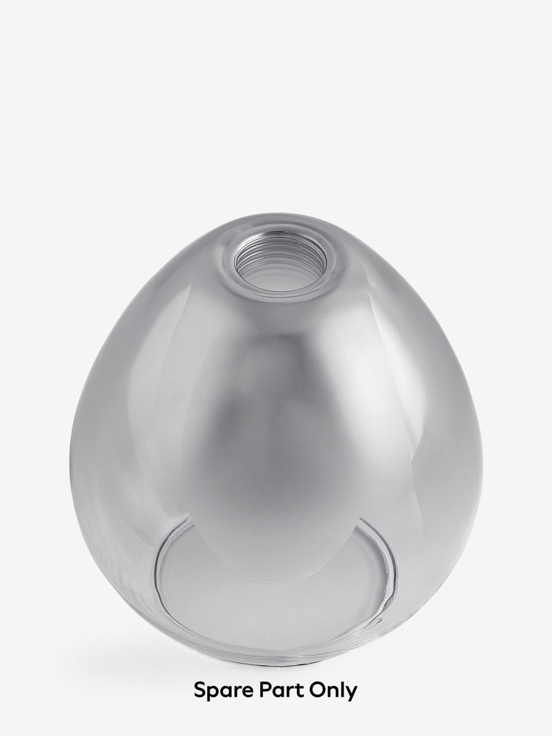 Grey Carson glass spare part for lamp models 286423 293061 - British product
