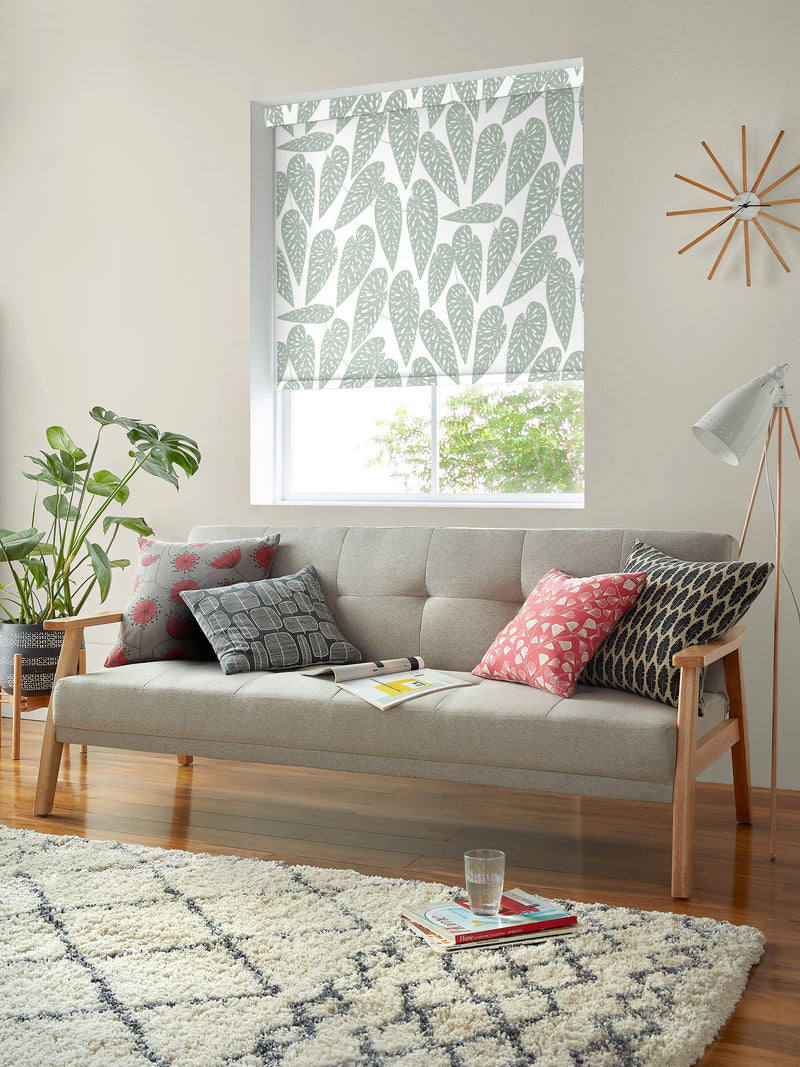 MissPrint Shaded Tropics roller blinds, imported from the UK