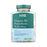 Holland & Barrett Holland & Barrett Slow Release Vitamin B5 Pantothenic Acid 500mg Supplement Tablets 120- Buy online at McGrocer