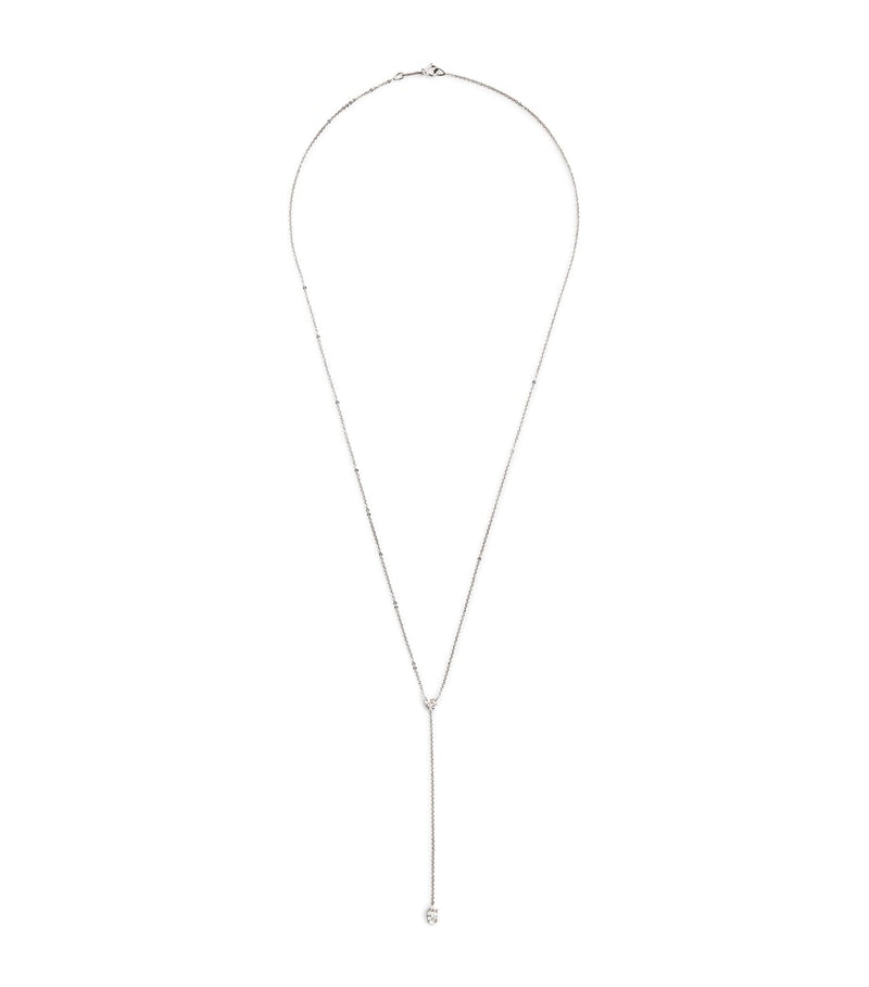Anita Ko heart lariat necklace, imported from the UK