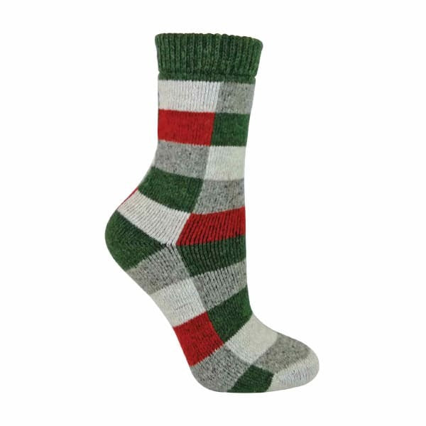 Sock Snob checkered wool silk socks UK 4-8 (British brand)