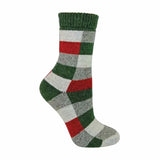 Sock Snob checkered wool silk socks UK 4-8 (British brand)