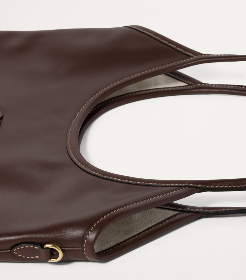 Miu Miu Leather Ivy Tote Bag medium (British brand)