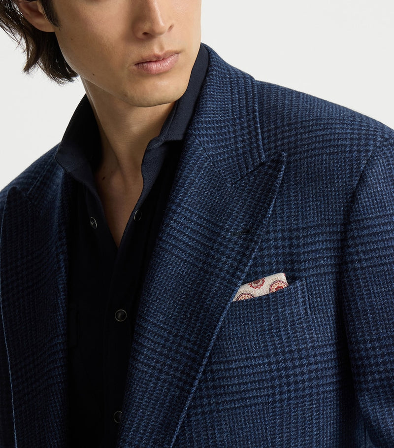 Brunello Cucinelli silk pocket square 35cm - British product