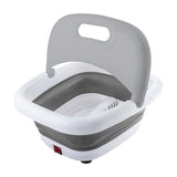 Lifemax foldaway foot spa with vibration massage, imported from the UK