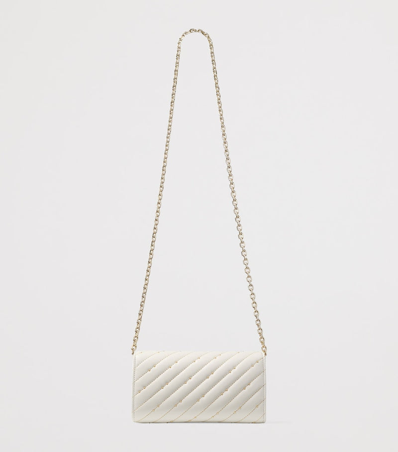 Jimmy Choo Curve lambskin chain wallet - British product