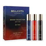 Bellavita mood collection gift set for him 3x15ml (British brand)