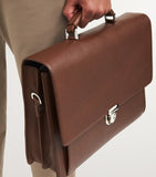 Aspinal of London leather city laptop briefcase - British product