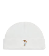 Harrods Paint My Dreams Cotton Embroidered 'I' Beanie- Buy online at McGrocer