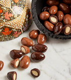 Farhi chocolate-coated almond bonbonnière 130g - British product