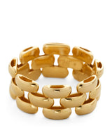 Harrods Monica Vinader Gold Vermeil Heirloom Chain Ring- Buy online at McGrocer