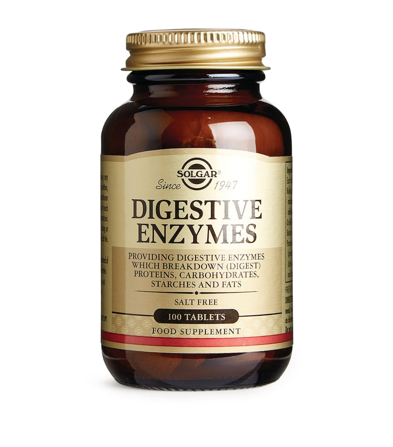 Solgar digestive enzymes tablets 100 count (British brand)