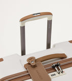 Delsey check-in suitcase with compartmentalised interior and accessory bags, 82cm height - British product