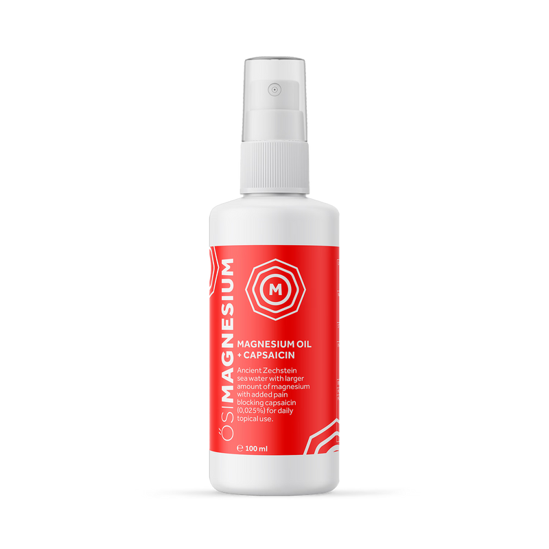 Osi magnesium oil with capsaicin 100ml (British brand)