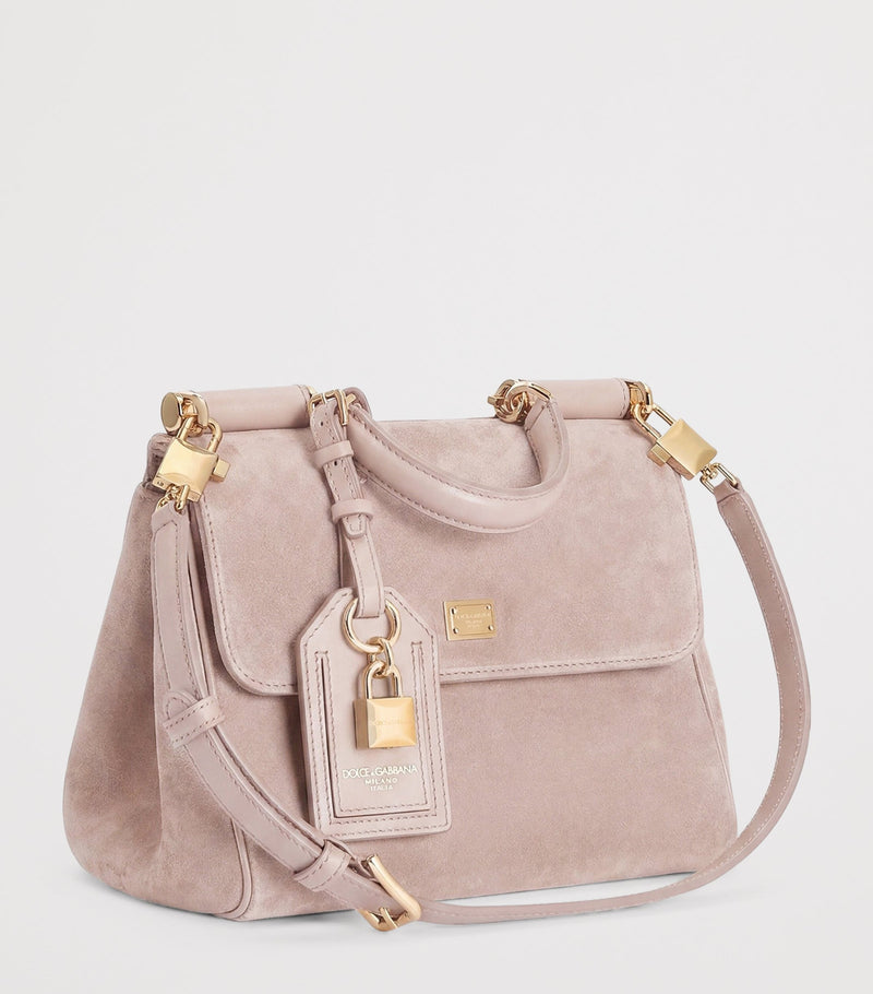 Dolce&Gabbana Suede My Sicily top-handle bag (British brand)