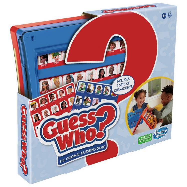 Hasbro Guess Who board game, UK version