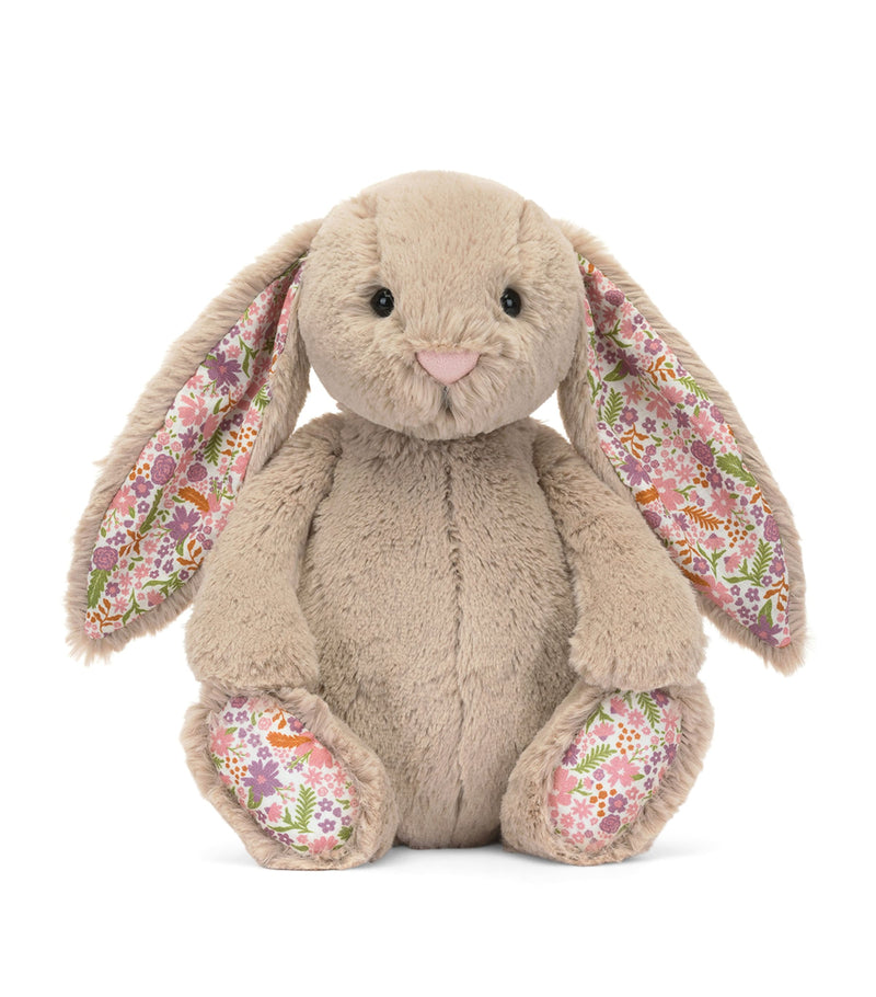 Jellycat Blossom Beige Bunny Petal soft toy 31cm, UK version
