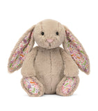 Jellycat Blossom Beige Bunny Petal soft toy 31cm, UK version