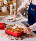 Le Creuset stoneware square dish 23cm, UK version