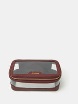 Next Accessorize Red Clear Travel Make-up Bag- Buy online at McGrocer
