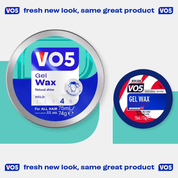 Vo5 Extreme Style Gel Wax Floreal 75ml (British brand)
