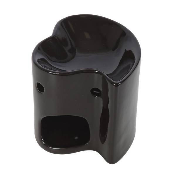 Something Different heart oil burner ceramic and steel (British brand)