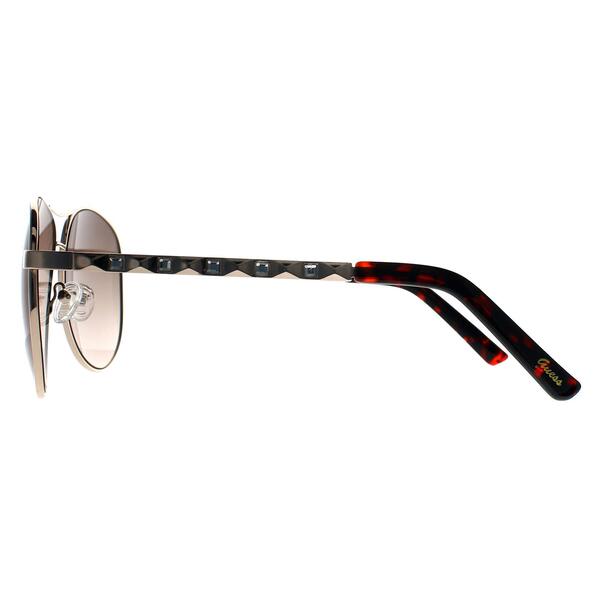 Guess solbriller gull gradient dame (britisk merke)