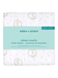 aden + anais pink essentials muslin blanket 112cm (British brand)