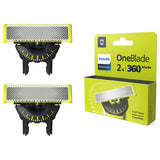 Philips OneBlade replacement blade heads 2 pack, UK version